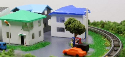Mini- Kofferanlage mit Triebwagen